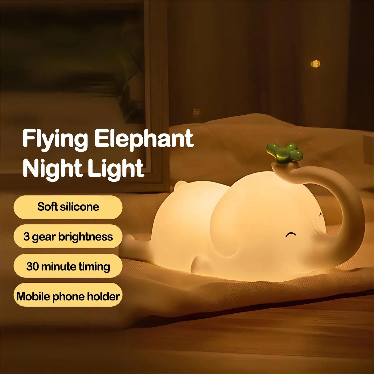 Night Light Elephant